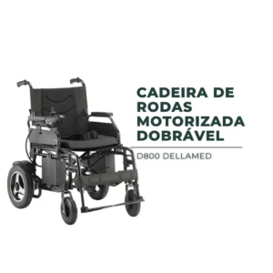 Cadeira de Rodas Motorizada Dobrável D800 | Dellamed