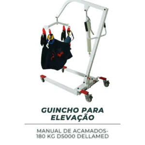 Guincho de Elevação Manual D5000 – Até 180 kg | Dellamed