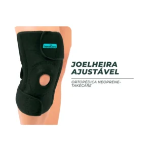Joelheira Ajustável Ortopédica Neoprene | Takecare