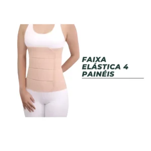 Faixa Elástica Abdominal 4 Painéis | Ortopédica