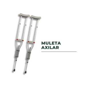 Muleta Axilar - Par | Alumínio Regulável